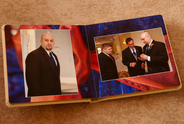 wedding album for wedding in lansdale pennsylvania.