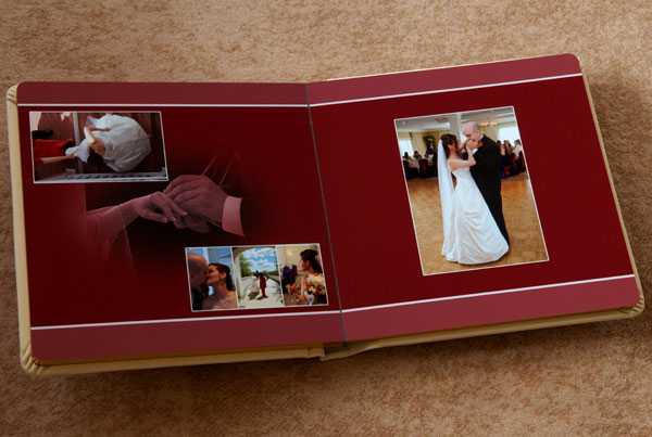 wedding album for wedding in lansdale pennsylvania.