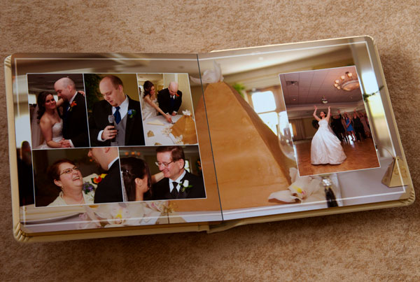wedding album for wedding in lansdale pennsylvania.