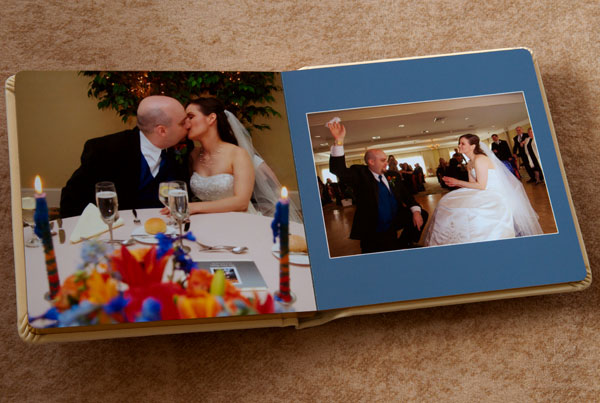 wedding album for wedding in lansdale pennsylvania.