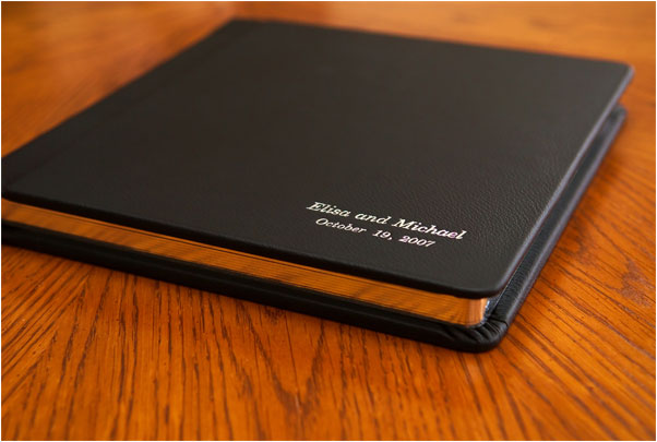Wedding album.