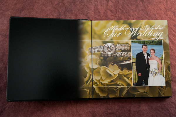 album of wedding in bucks county pennsylvania.