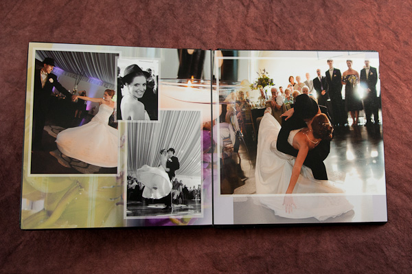 album of wedding in bucks county pennsylvania.