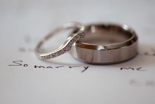 Rich has the rings ready.