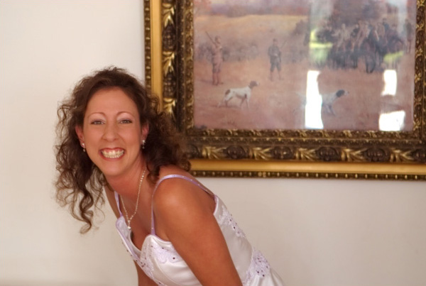 Nanci gets ready for her wedding day.