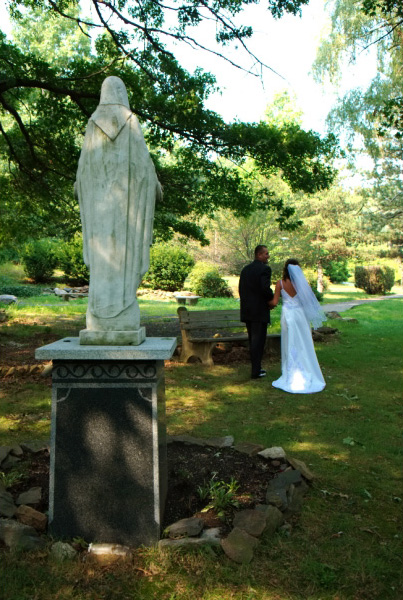 A stop to pay honor to a loved one who could not be present in person.
