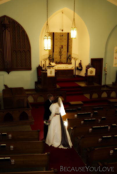 A romantic bridal portrait.