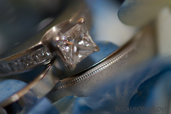 The wedding rings