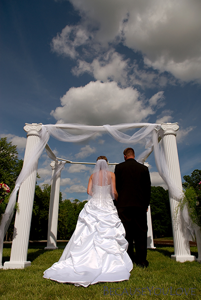 A wedding ceremony