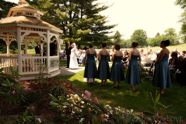 The wedding ceremony