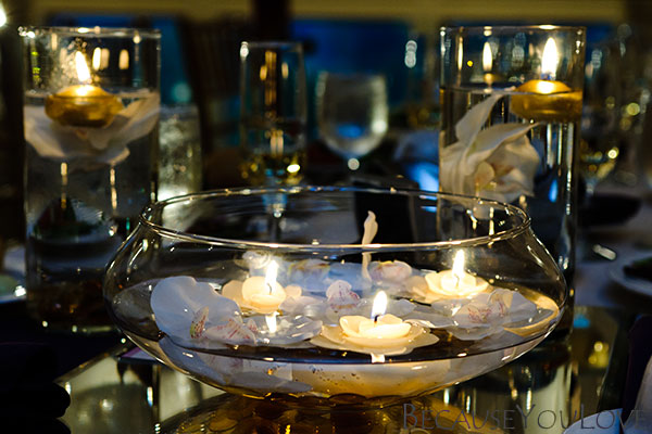 reception center piece