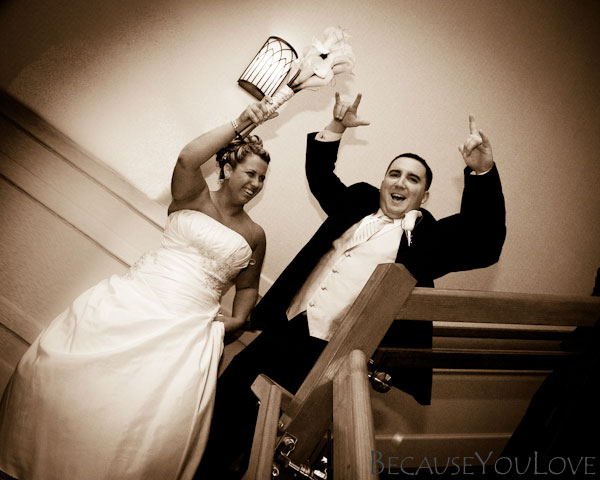 bride groom announced