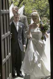 artisitc photograph of bride holding flowers