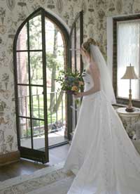 Journalistic Wedding Photographer Robert Winton at Because You Love Photography captured this formal portrait of the bride during a wedding