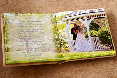 wedding album panorama design